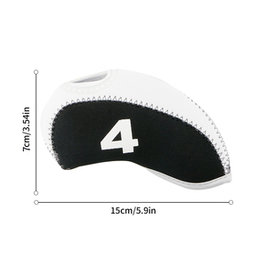Fundas para Palos de Golf en Oferta, Venta al por Mayor de Fábrica, Precio Bajo, Logotipo Personalizado, Neopreno, Cierre Duradero, Protección para Palos de Golf, Fundas para Hierros de Golf - Product Image 4