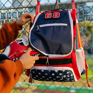 Mochila de béisbol KOP / OEM K25S01 con diseño de camuflaje verde, bolsa para bate de softbol - Product Image 5