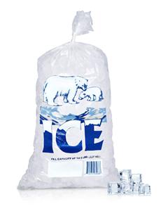 Sac en plastique PE transparent de grande capacité avec logo imprimé personnalisé Sacs d'emballage de conservation pour congélateur pour la glace Super Great - Product Image 2