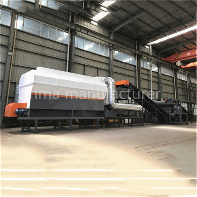 Линия для сортировки городских твердых отходов, линия для сортировки мусорных отходов, производственная линия для переработки твердых отходов