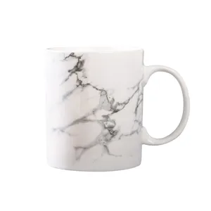 Tasse à café personnalisée en céramique 12oz, style européen et moderne, avec Grain de marbre, livraison gratuite, vente en gros