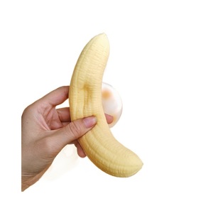 Barra Antiestrés de Plátano, Simulación de Textura Suave y Pegajosa, PU Elástico, Juguete para Aliviar el Estrés, Regalo - Product Image 5