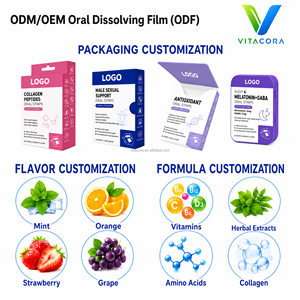 Melatonina, L-Teanina, GABA en Tiras Orales para Dormir, OEM, ODM, Marca Privada, Suplemento de Disolución Rápida, Vegano, Sin Azúcar - Product Image 4
