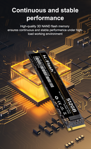 H-Flash 1TB 256GB <span class=keywords><strong>512GB</strong></span> NVMe <span class=keywords><strong>SSD</strong></span> Gen3 PCIe M.2 2280 ไดรฟ์โซลิดสเตทภายใน ความเร็วสูงสุด 3500 MB ต่อวินาที - Product Image 4