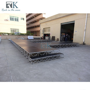 Outdoor Large Event <b>Stage</b> Aluminum Folding Riser <b>Stage</b> <b>Platform</b> Sale - Product Image 6