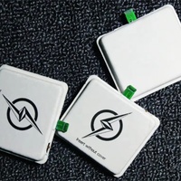 Batería Externa Recargable Mini con Cable Integrado, Carga Rápida, Capacidad de 1500-2900mAh, Batería de Litio-Polímero para iPhone