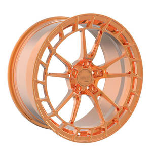 ล้อฟอร์จขอบ17 18 19 20 21 22 23 24นิ้วขอบสีส้มสำหรับรถยนต์ Fiat Panda ypsilon Vauxhall <span class=keywords><strong>Corsa</strong></span> - Product Image 4