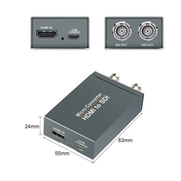 Convertidor SDI a HDMI de Alta Calidad 1080P, Accesorio de Audio y Video con Entrada SDI y Salida HDMI