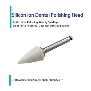 Polisseuse <span class=keywords><strong>dentaire</strong></span> en silicone pour pièces à main composites et émaillées fraises de polissage cône flamme outils de pierre blanche blanchiment des dents - Product Image 2
