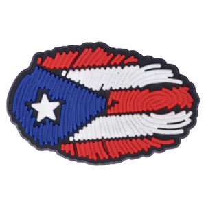 2024 nouvelle tendance dominique sabot chaussures breloque PVC souple personnalisé accessoires de chaussures portoricaines pour bracelet classique Latina breloque de chaussure - Product Image 2