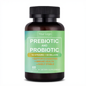 Suplemento de Probióticos y Prebióticos OEM, 50 Mil Millones de UFC, Salud Inmunológica y Digestiva <span class=keywords><strong>para</strong></span> Mujeres, Cápsulas Vegetales de Liberación Retardada, 60 Unidades - Product Image 5