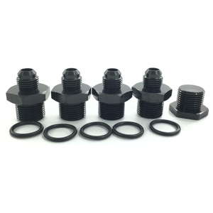Kit de riel de combustible para colector de admisión 6AN para LS1 LS6 Chevrolet, aleación de aluminio, acero inoxidable, incluye accesorios de montaje - Product Image 4