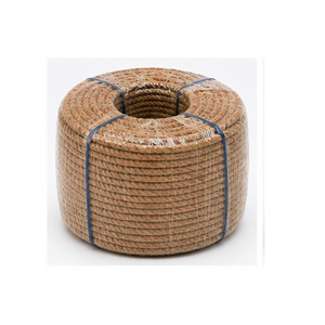 Cuerda Trenzada de Algodón Natural de Primera Calidad Color Camel, Ecológica, Biodegradable, Ligera, Resistente a los Rayos UV y a la Abrasión - Product Image 1
