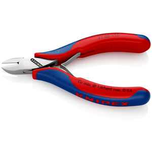 KNIPEX 77 02 115 Coupe-fil diagonale électronique avec poignées multi-composants 115 mm - Product Image 2