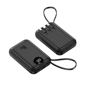 超薄66w圆形液晶显示屏数字显示电源组内置电缆超快速充电20000毫安电源组迷你批发 - Product Image 1