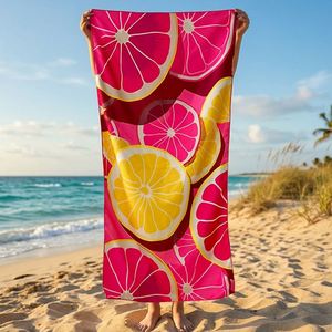 Toalla de Playa y Ducha Rectangular Personalizada, Suave, Cómoda, Duradera y de Secado Rápido para Viajes - Product Image 2