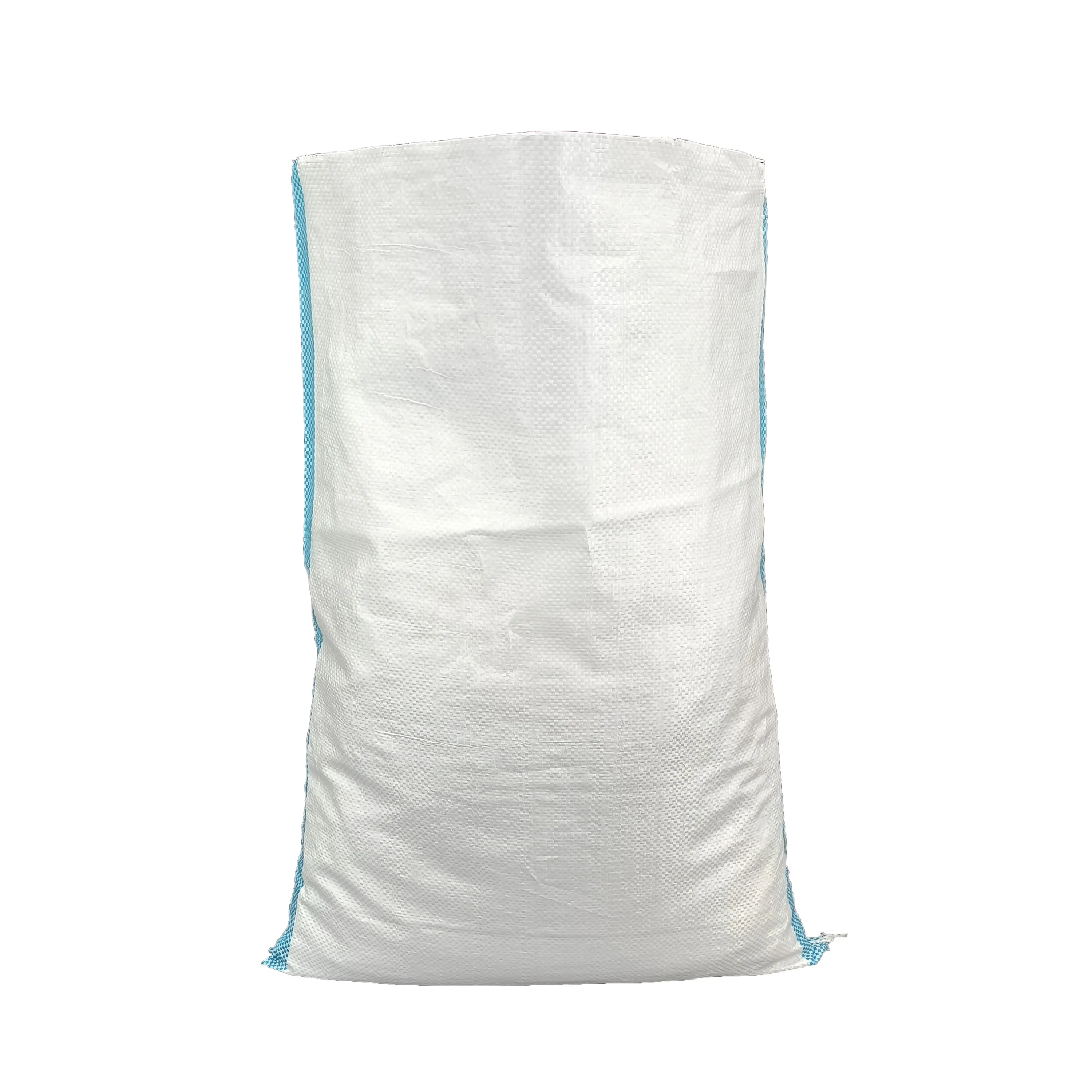 5kg 25kg 50kg polipropilen pirinç çuval lamine Pp dokuma çanta sıcak satış plastik torba