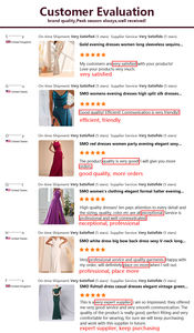 SMO robes de soirée de luxe pour femmes blanc <span class=keywords><strong>Chic</strong></span> motif floral Sexy Style rond taille naturelle méthode tissée - Product Image 5