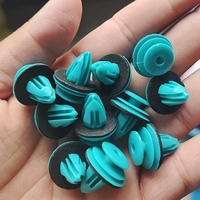 Clips de fixation en plastique universels pour panneaux de porte de voiture D19 9 mm, garnitures intérieures automobiles, vente en gros