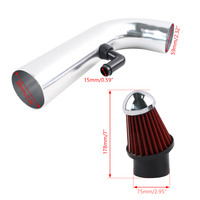 Kit d'admission d'air pour Peugeot 306 VTS TU5JP4 1.6L 1993-2003, bouclier thermique en acier, admission d'air froid à haut débit WG-190-306