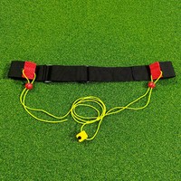 SwingPerfect Entraîneur de putting à pendule de golf en nylon, ambidextre, avec double cordon élastique, sangle d'épaule, contrôle du poignet, amplitude et distance