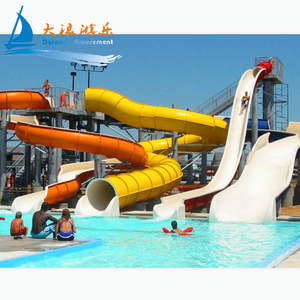 Diapositives de parc aquatique de marque Dalang à vendre, parc d'attractions, balades, toboggan aquatique personnalisable, pour hôtel, parc aquatique d'aventure - Product Image 6