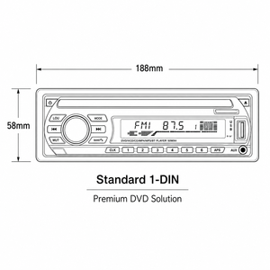 เครื่องเล่นติดรถยนต์แบบ Single Din พร้อมไฟแบ็คไลท์ 7 สี สำหรับแผงหน้าปัดรถยนต์ ระบบเสียงกำลังสูง 4x50W ช่อง USB RGB V5.0 สำหรับเครื่องเสียงสเตอริโอ - Product Image 4