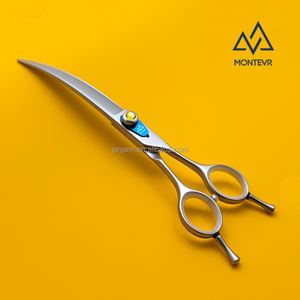 مقص احترافي <span class=keywords><strong>3</strong></span> في <span class=keywords><strong>1</strong></span> لتهذيب شعر الكلاب، مقص منحني بـ 26 سنًا لتهذيب شعر الحيوانات الأليفة، يقطع الشعر بسرعة في الزوايا الخفية - Product Image 5