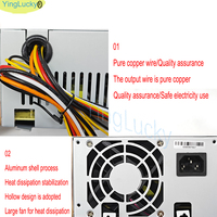 Adaptateur d'alimentation métallique 48V pour machine de jeu grue à pinces, machine de jeu d'arcade, distributeur automatique, accessoires DIY, modèle ATX 400 Y-1090