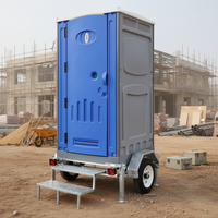 Toilettes et Douche Extérieures Modernes Préfabriquées en Acier Portable avec Conception Robuste pour Parcs et Ateliers – Écologiques