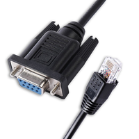 9 Pin d-sub Female ke RJ45 DB9 RS232 seri NexRemote Cable untuk menghubungkan Celestron Computerized teleskop PC Port ke komputer