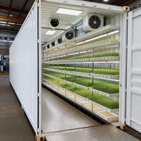 Système hydroponique intelligent et écologique pour la culture de l'herbe fraîche, avec pompe, pour les fermes d'ovins, caprins et bovins