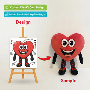 Juguetes de peluche personalizados al por mayor, muñecos de personajes humanos, llaveros, juguetes de ganchillo, perros, osos de peluche grandes, juguetes de peluche de <span class=keywords><strong>perro</strong></span> personalizados - Product Image 2