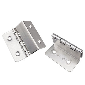 Bisagra de hierro Yuyao 41x15x1.0mm con espaciado de orificios de 23mm para unión de puertas de gabinetes y muebles - Product Image 2