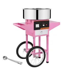 Commercial Electric Sugar Sweet Cotton Candy Maker Machine New Snack Equipment with Motor for Retail Industries Food Application