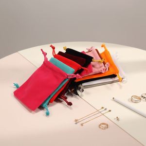 Pochette cosmétique en lin recyclable, sacs cadeaux en toile de jute avec cordon de serrage pour bijoux de mariage, emballage textile, promotion café, OEM - Product Image 2