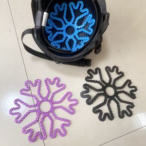 Coussin de massage respirant pour casques de cyclisme, accessoires pour casques d'adultes et d'enfants, motif aléatoire AL911467043481 - Product Image 1