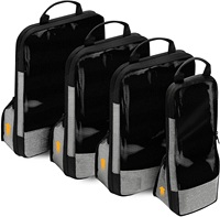 Cubes de compression pour bagages, vente chaude d'usine, organisateurs de voyage haut de gamme, organisateurs de bagages portables pour valise
