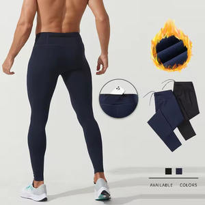 <strong>Men</strong> Casual Sports Nylon <strong>Jogger</strong> Pants with Back Zipper Pockets for Running and Basketball - Product Image 1
