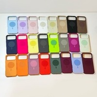 Coque de téléphone en silicone de nouvelle conception en gros pour iPhone 18 17 Pro Max Air avec chargement magnétique sans fil et protection de l'appareil photo