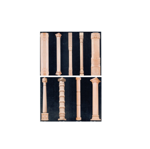 BABA MARBLES - Pilar de Piedra Arenisca de Jodhpur Pulida, Diseño Moderno, Ecológico, para Decoración de Patio y Balcón, Duradero para Exteriores - Product Image 1