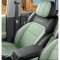 Housse de siège de voiture de protection améliorée pour Chery Icar 03 2024 2025 2026 2027, coussin de siège respirant, modification automobile