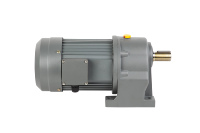 Moteur à engrenages AC de petite taille de haute qualité, 1,5 CV, triphasé, moteur à induction industriel avec réducteur