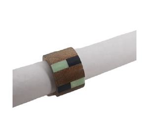 Prix de gros véritables ronds de serviette en bois sculptés à la main nouveau style tendance motif rond pour mariage et fête Designer fait maison - Product Image 4