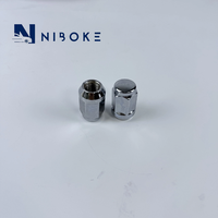 Niboke M14x1.5 HEX 21 Écrou de roue chromé pour Land Rover, Discovery, Range Rover 90942-01058 90942-02049