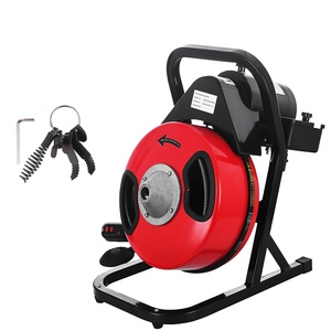 Nueva Máquina Portátil de Limpieza de Tuberías D-50F E-Work, Limpiador Industrial Profesional de Alta Potencia, Longitud de Dragado 15m - Product Image 6