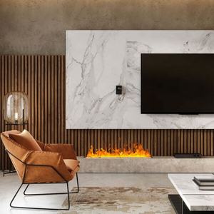 Chimenea <span class=keywords><strong>de</strong></span> Vapor <span class=keywords><strong>de</strong></span> Agua Multicolor, Instalación Integrada, Decoración <span class=keywords><strong>de</strong></span> Interiores, Efecto <span class=keywords><strong>de</strong></span> Llama Realista, Sin Chimenea - Product Image 6