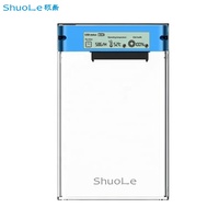 Casing Hard Disk SATA 2.5 Inch Harga Pabrik OEM, USB 3.2 Tipe C Internal 6TB untuk Komputer, Casing HDD Transparan ABS