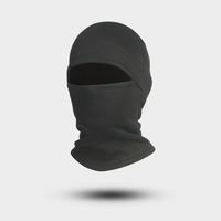 Masque facial en polaire à capuche camouflage vert pour l'hiver, masque tactique complet pour l'extérieur