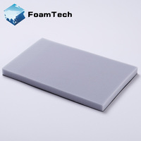 Mousse de mélamine imperméable pour l'absorption acoustique et l'isolation thermique, service de découpe sur mesure